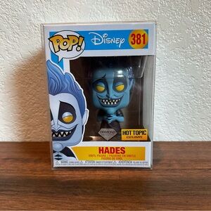 Funko Pop Disney Diamond Hades Hot Topic Exclusive 381 W/protector